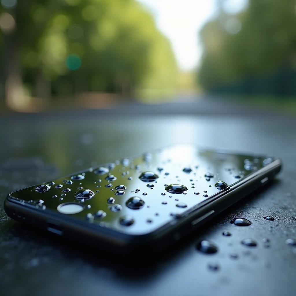 Save Your Phone Screen from Water Damage Quickly